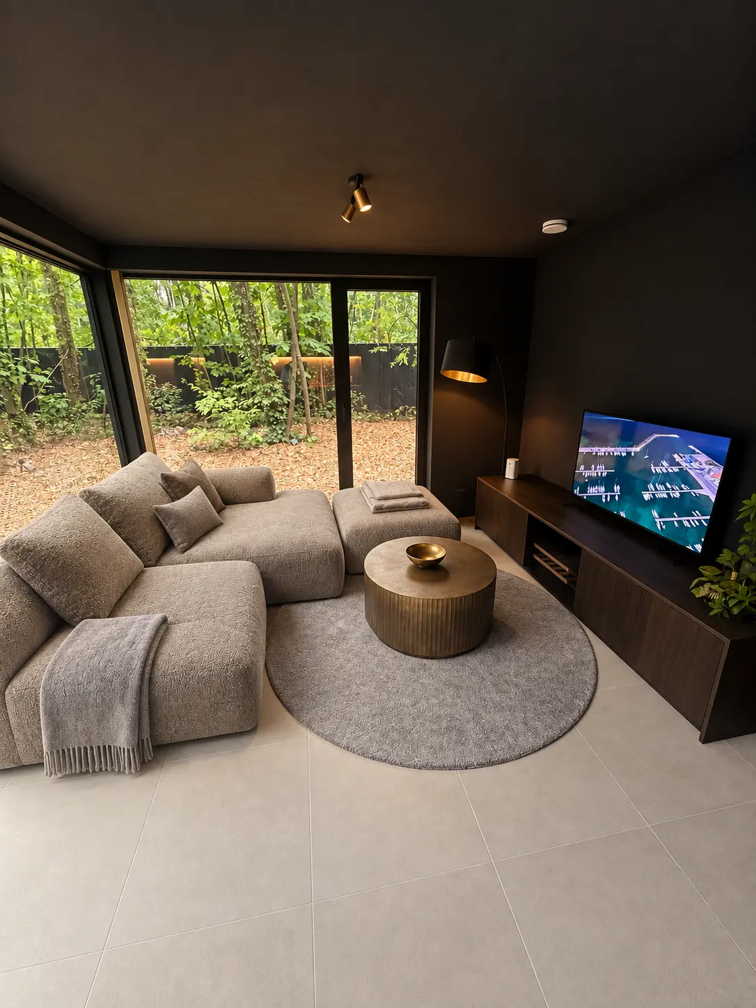Lounge met zithoek